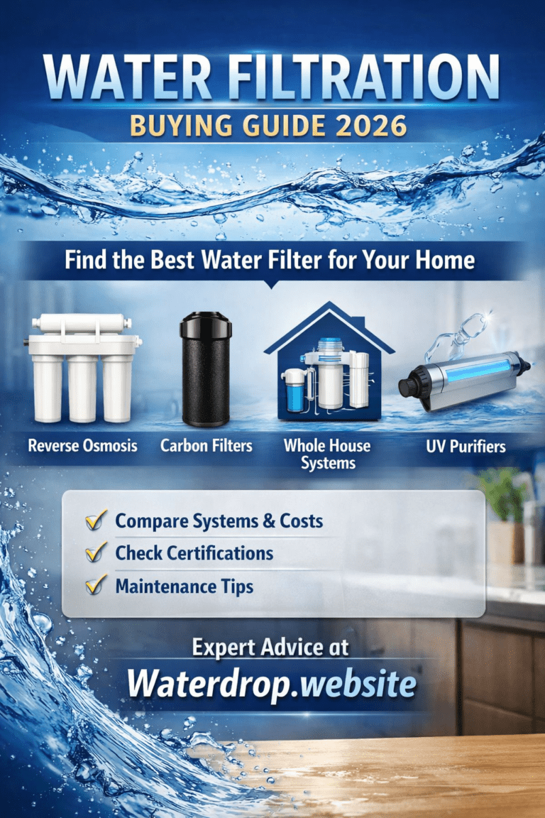 Water Filtration Buying Guide (2026) – How to Choose the Right System for Your Home